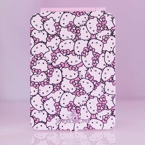 Hello Kitty (White/Pink) Touch Pad Mini Tri-Tone LED Makeup Mirror